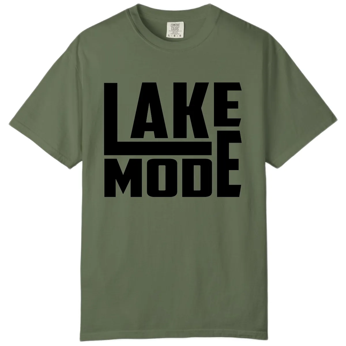 Lake Mode Typography Design Comfort Color in Sage