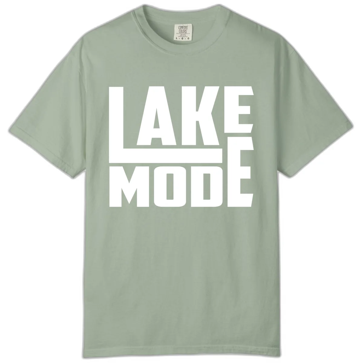 Lake Mode Typography Design Comfort Color in Bay