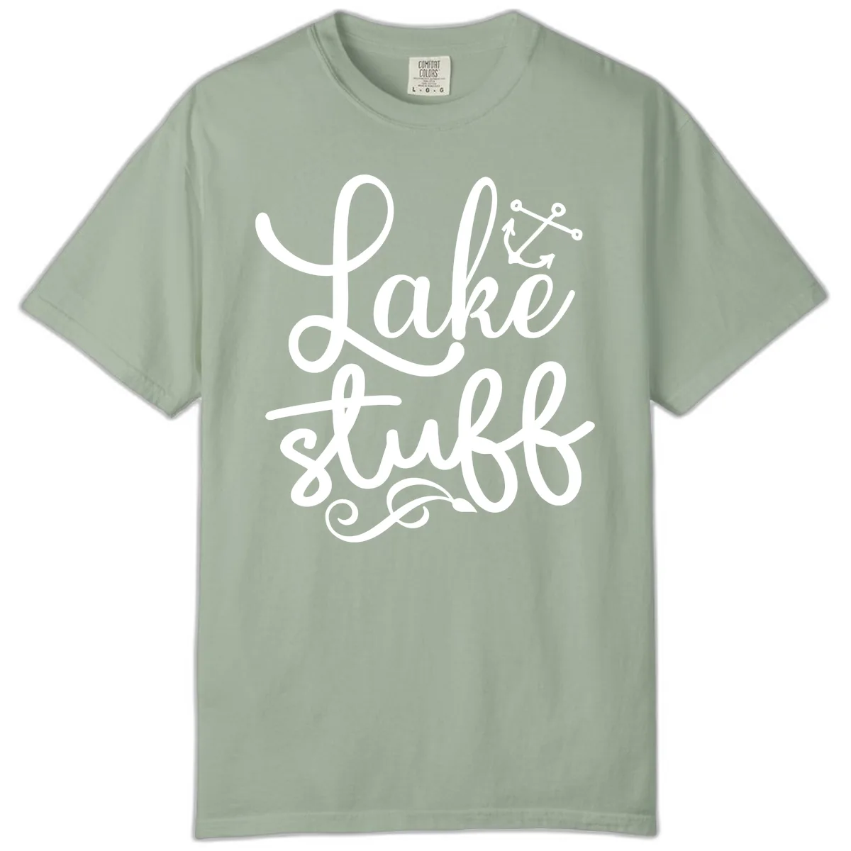 Lake Stuff Anchor Design Comfort Color in Bay
