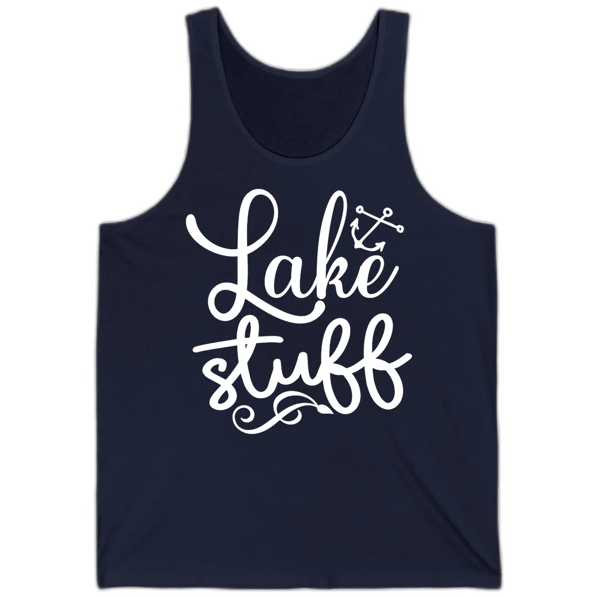 Lake Stuff Anchor Design Tank in Navy