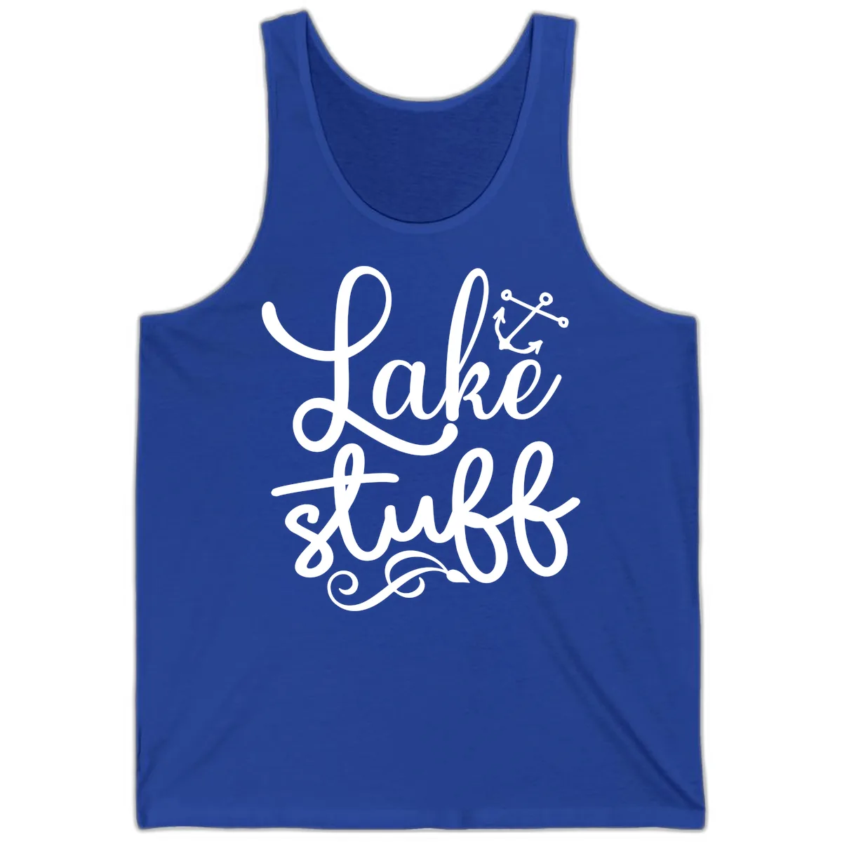 Lake Stuff Anchor Design Tank in True Royal