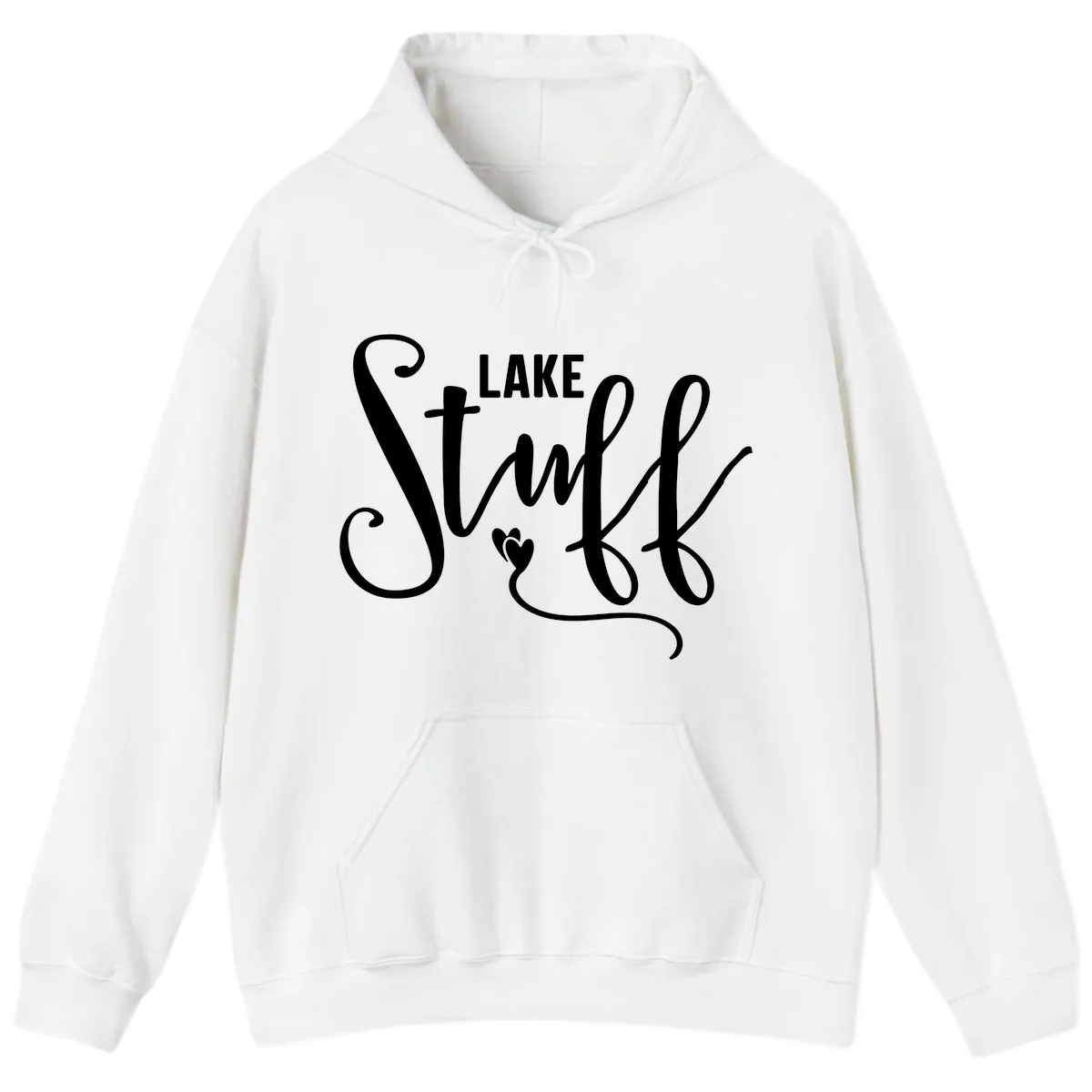 Lake Stuff Hoodie in White