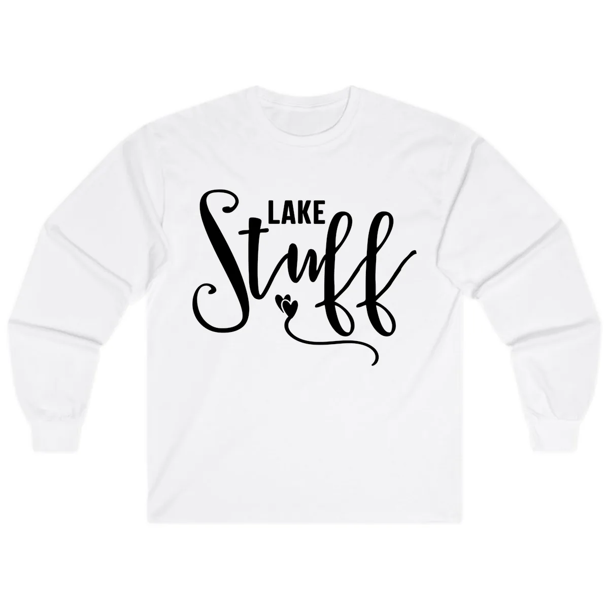 Lake Stuff Long Sleeve in White