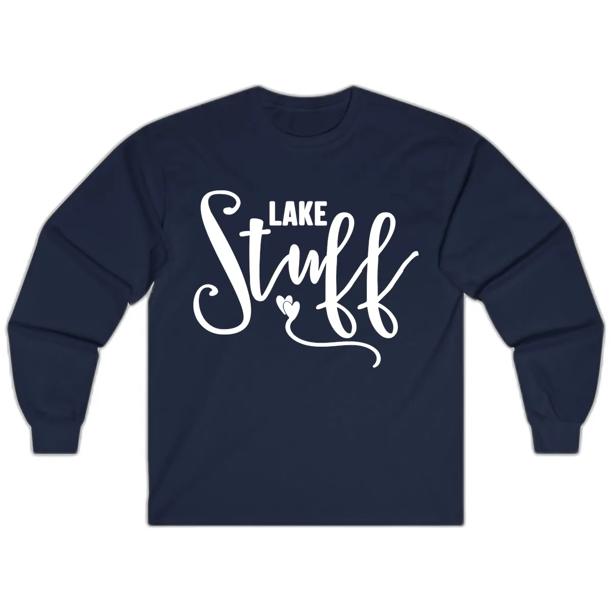 Lake Stuff Long Sleeve in Navy