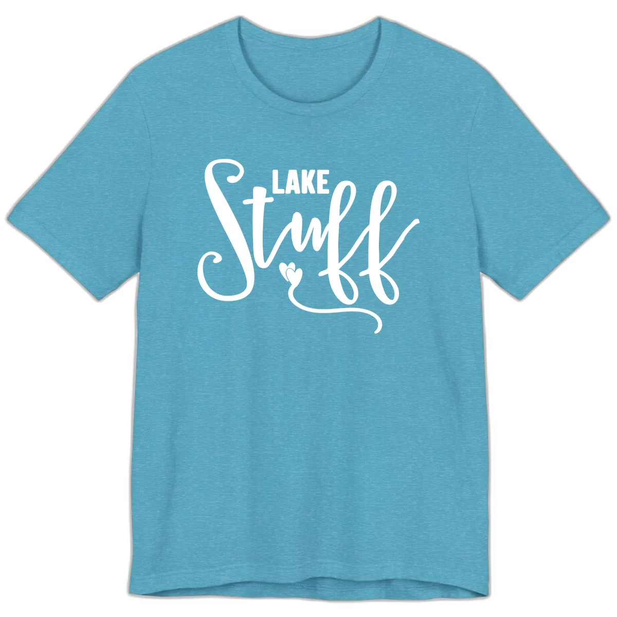 Lake Stuff Premium T-Shirt in Heather Aqua