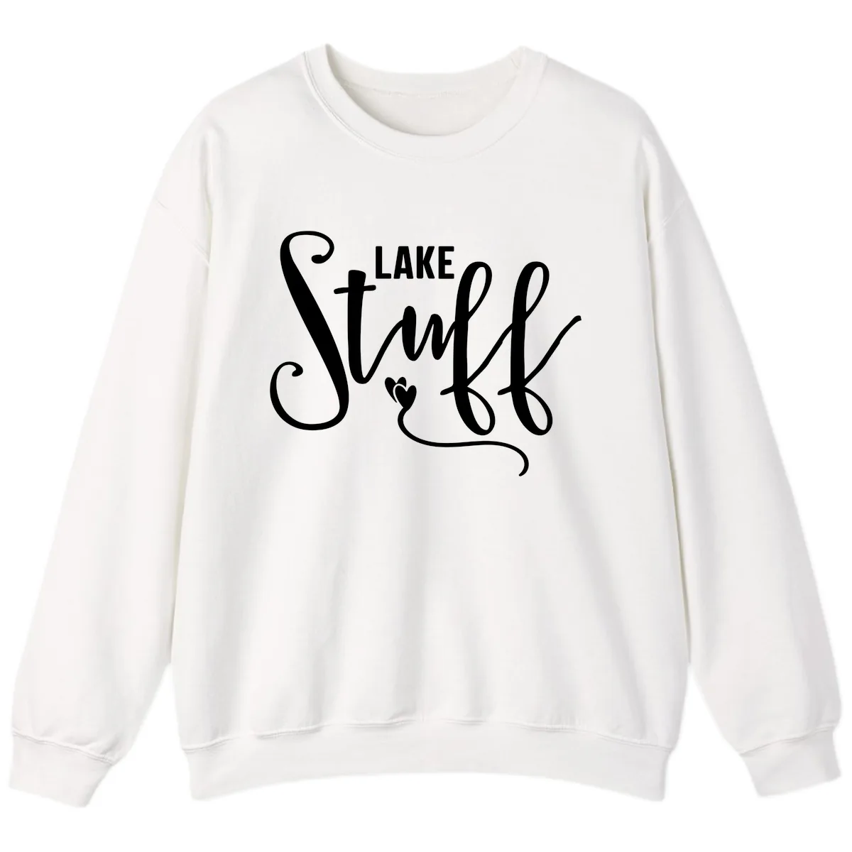 Lake Stuff Sweatshirt in White