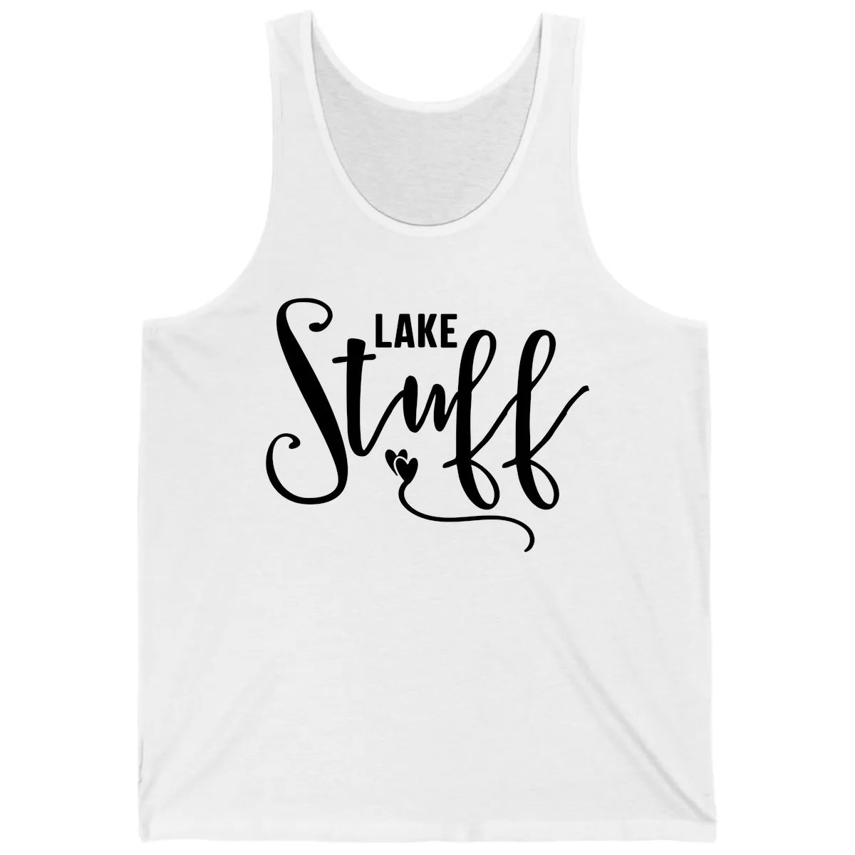 Lake Stuff Tank in White