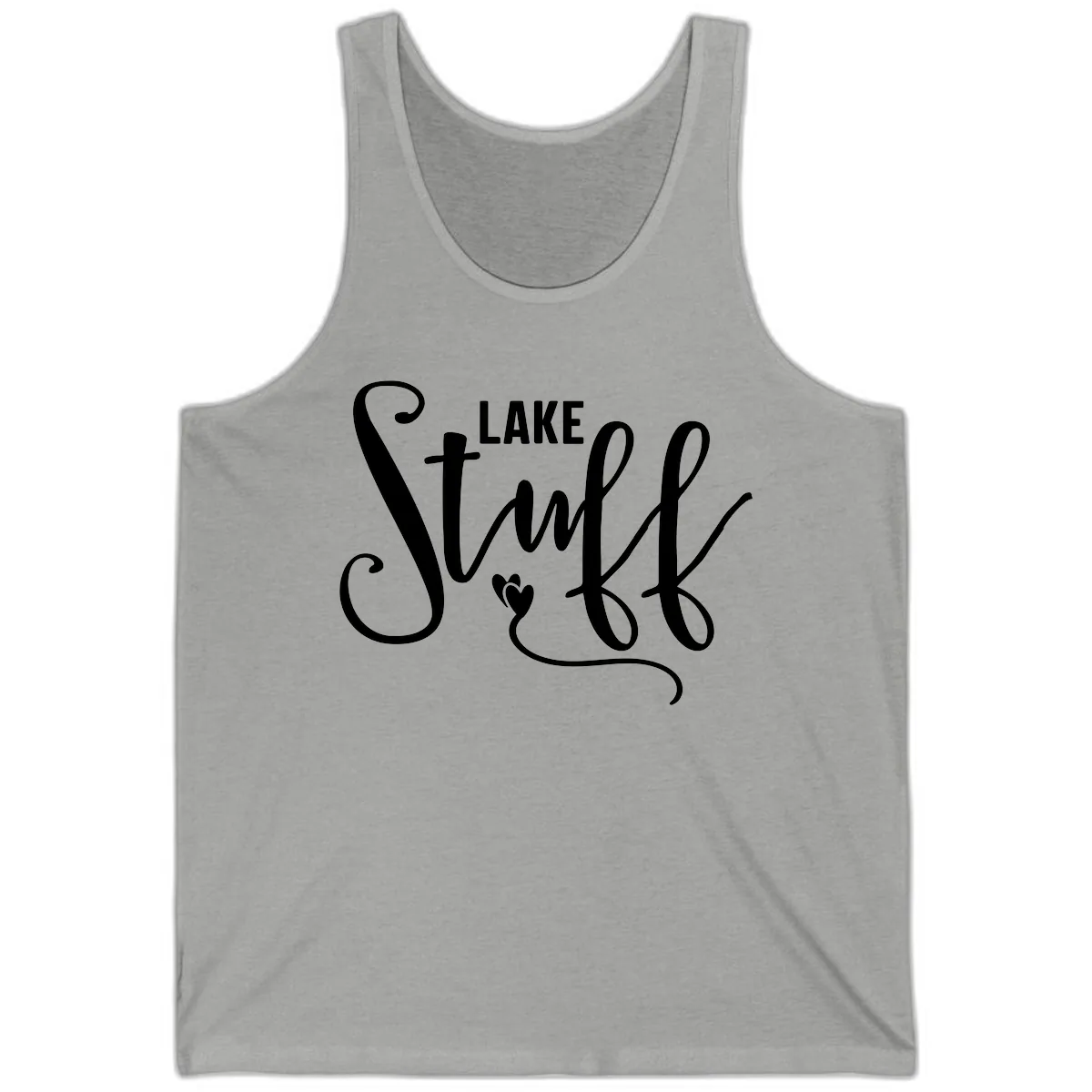 Lake Stuff Tank in Athletic Heather