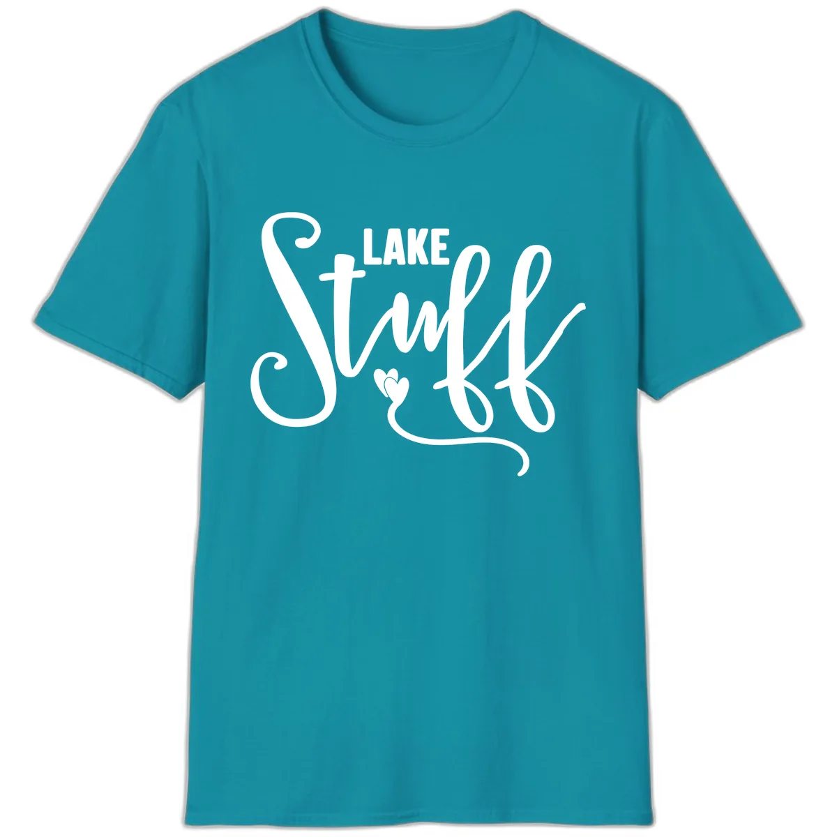 Lake Stuff T-Shirt in Tropical Blue