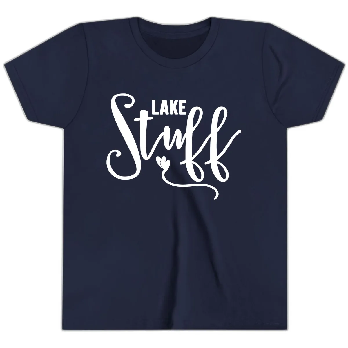 Lake Stuff Youth T-Shirt in Navy