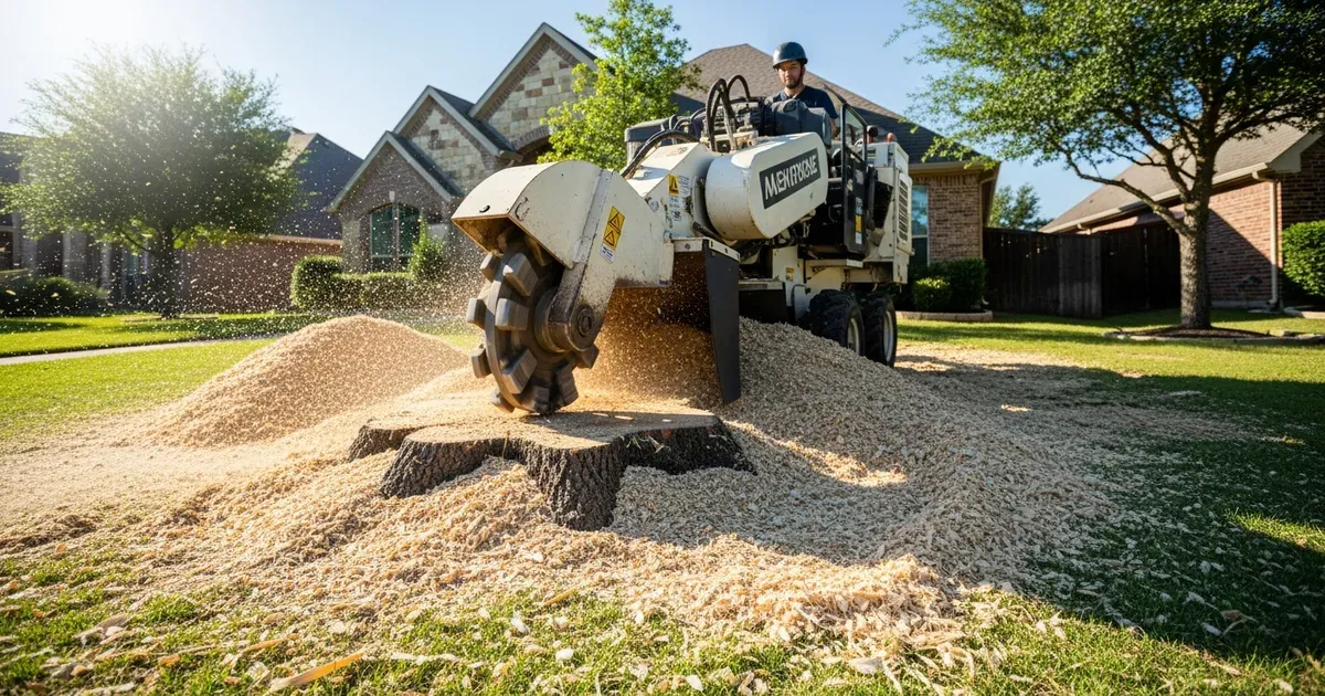 How Much Does Stump Grinding Cost in Denton County?