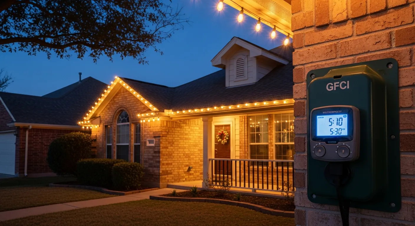 Holiday Lighting Electrical Safety Tips for McKinney Homes