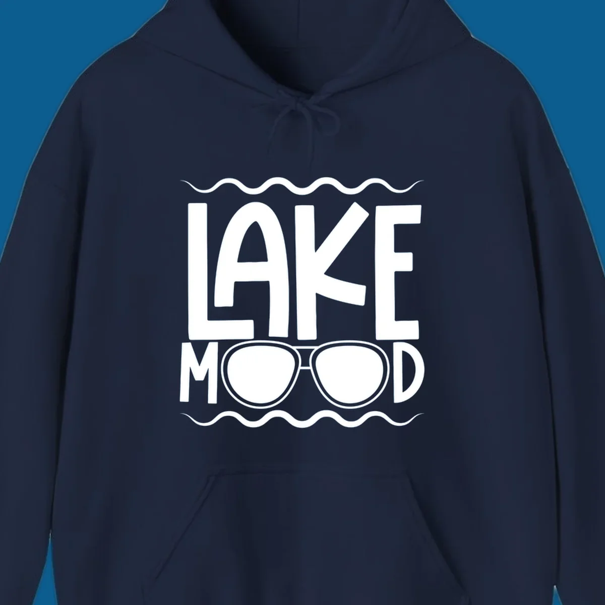 Lake mood sunglasses graphic