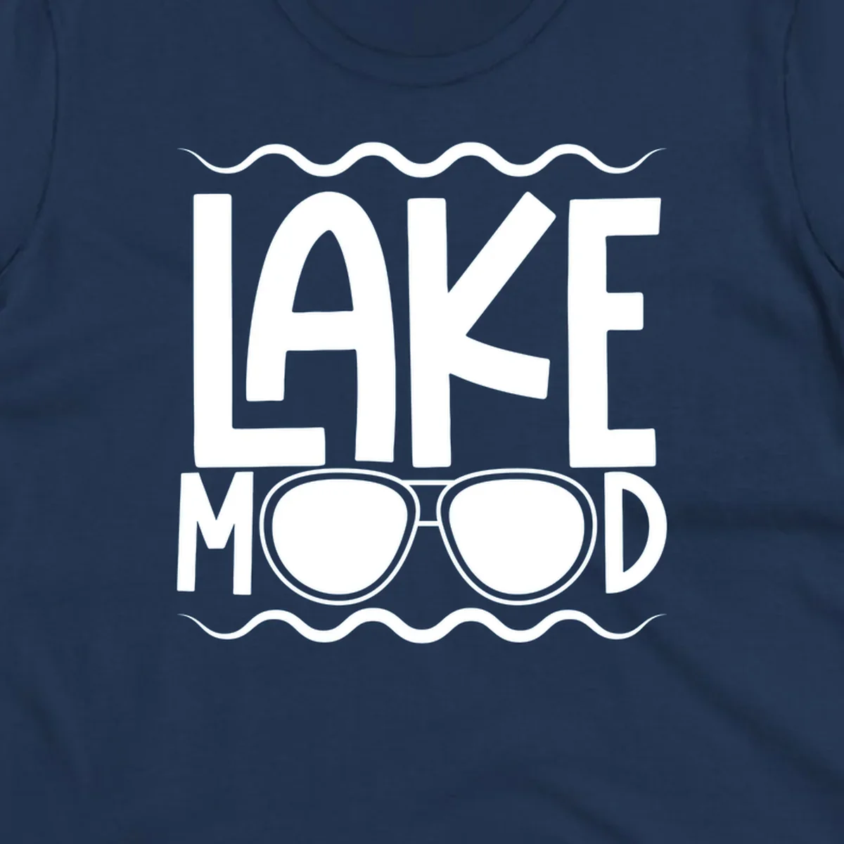 Lake mood sunglasses graphic