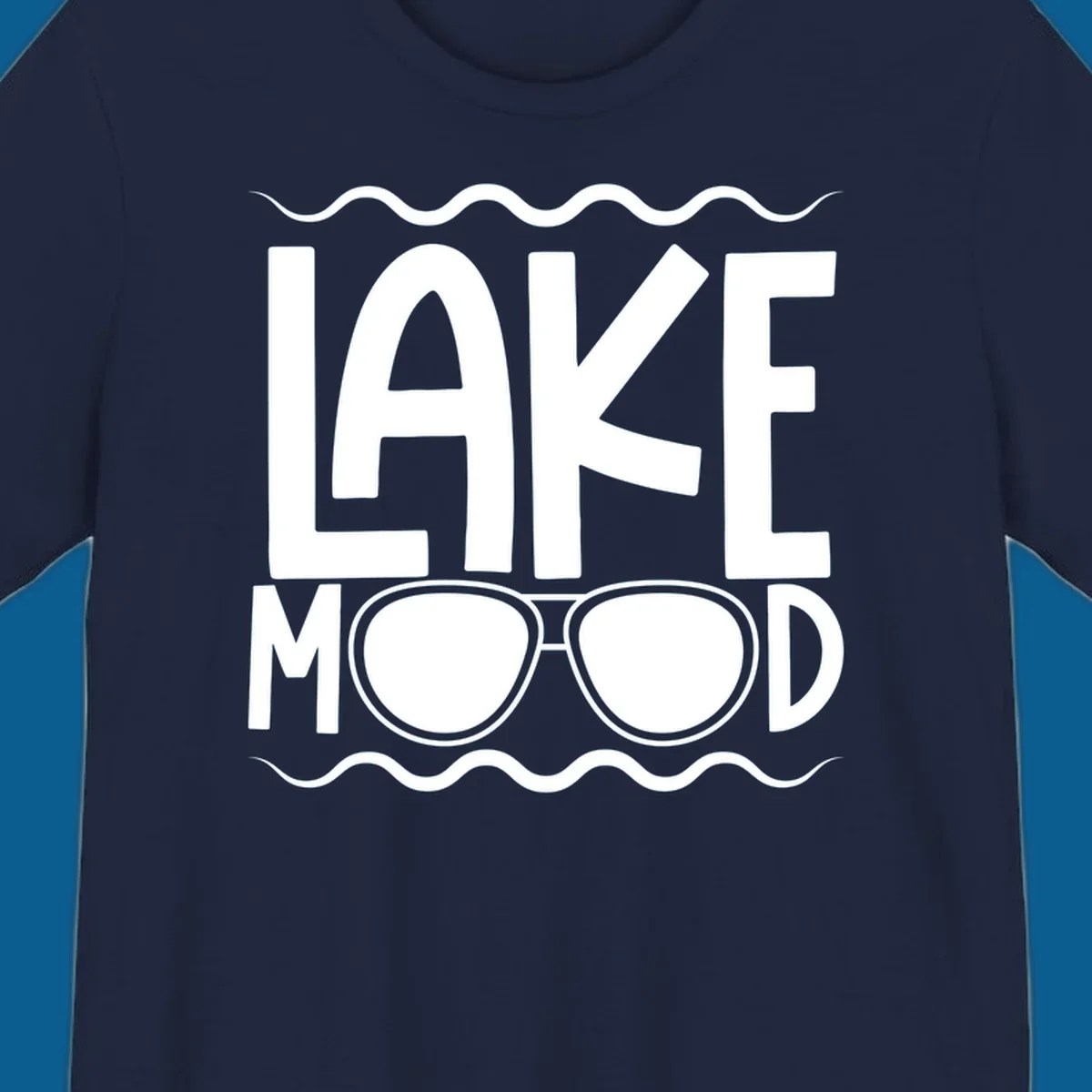 Lake mood sunglasses graphic