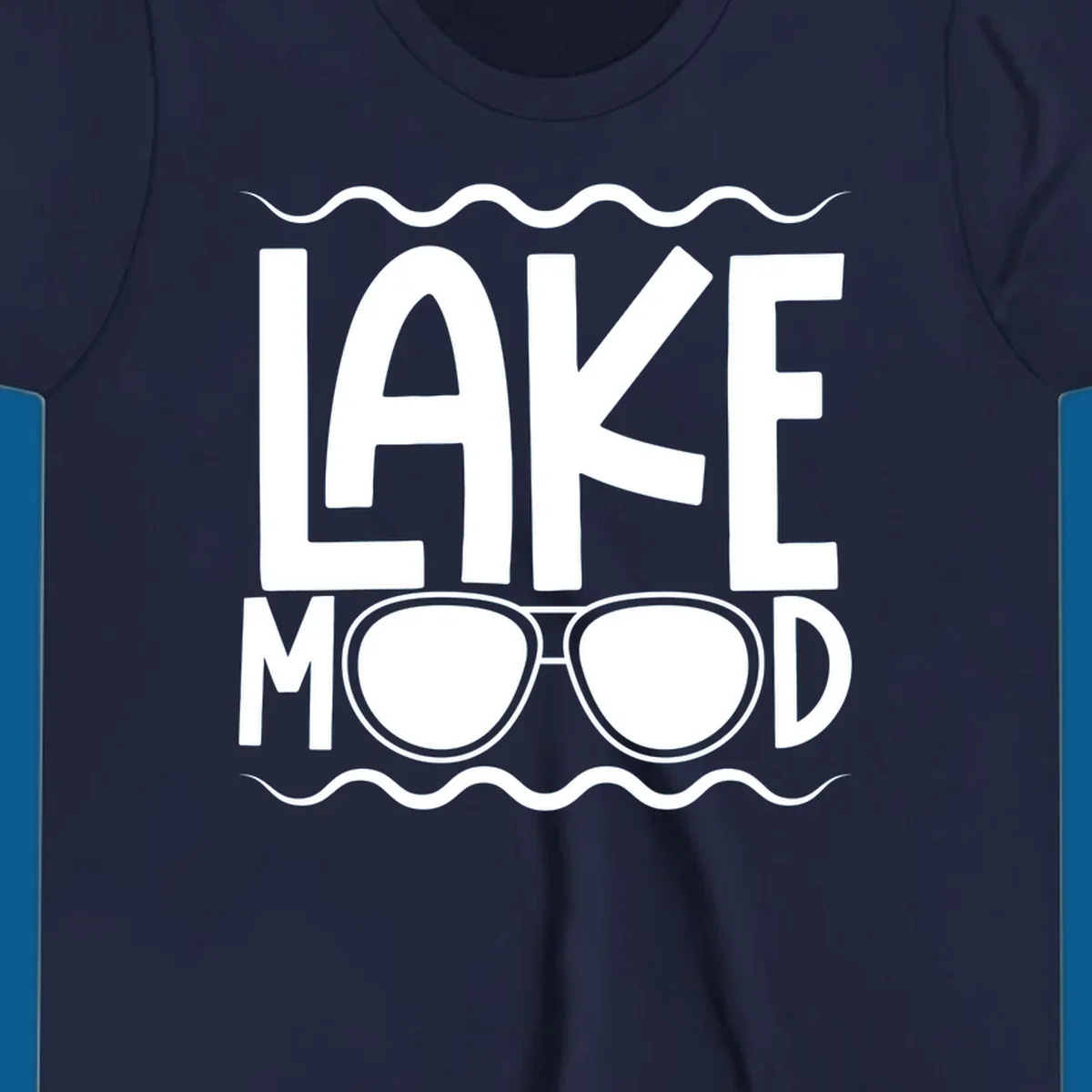 Lake mood sunglasses graphic