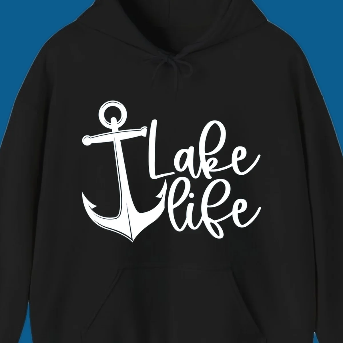 Lake Life text with an anchor graphic, representing the lake-life-anchor concept.
