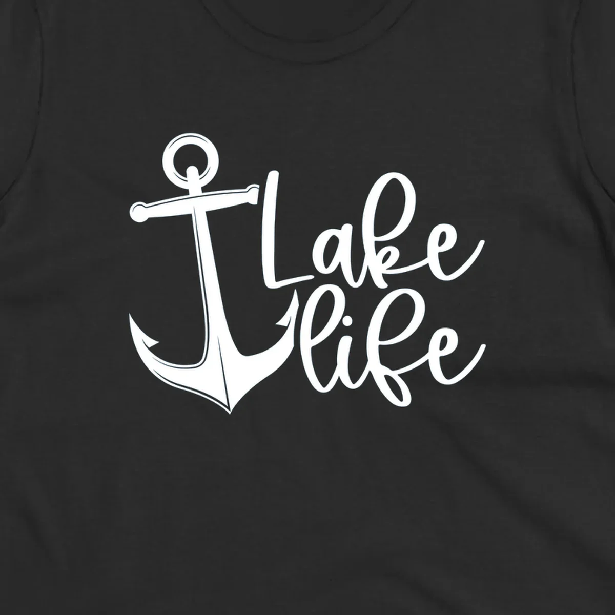 Lake Life text with an anchor graphic, representing the lake-life-anchor concept.