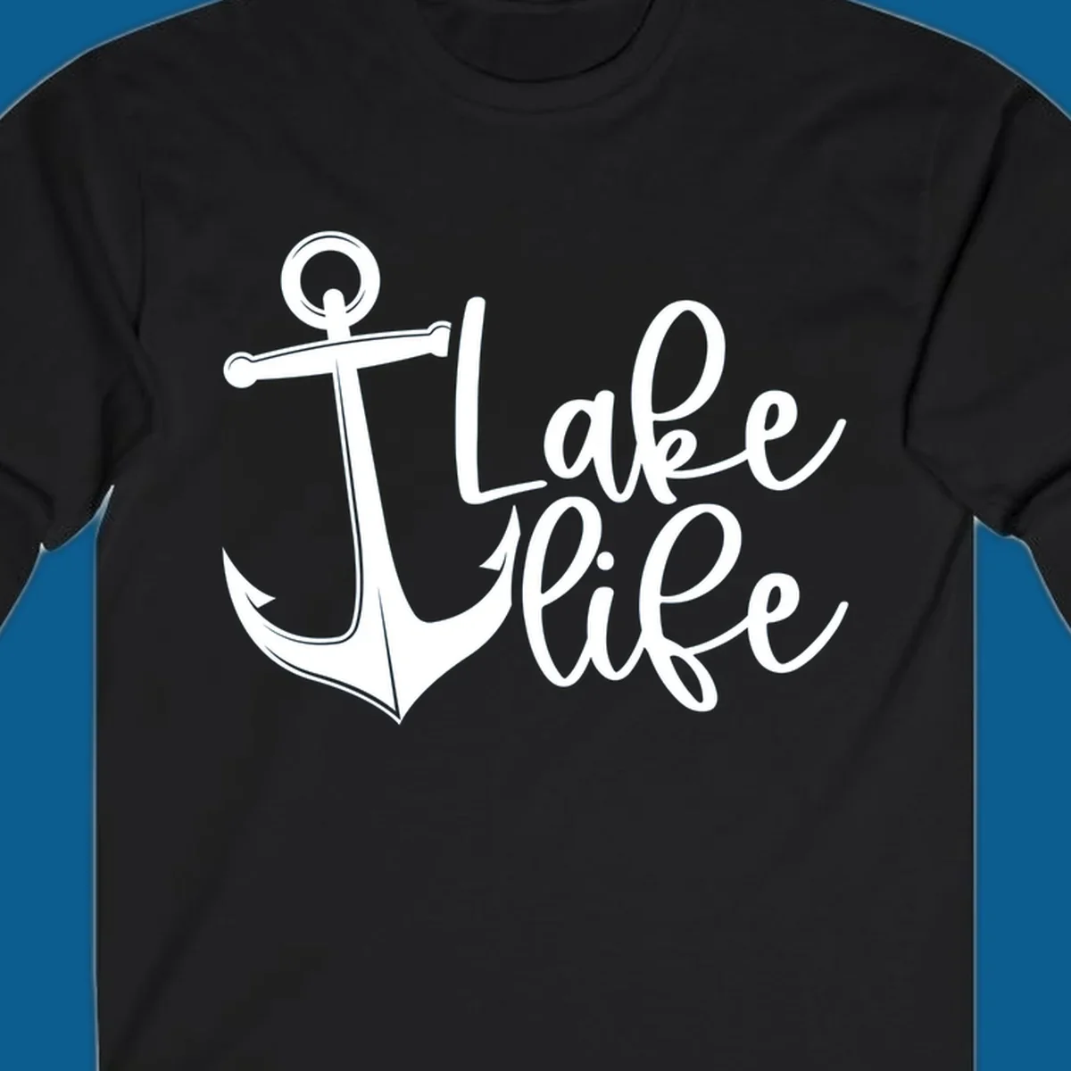 Lake Life text with an anchor graphic, representing the lake-life-anchor concept.