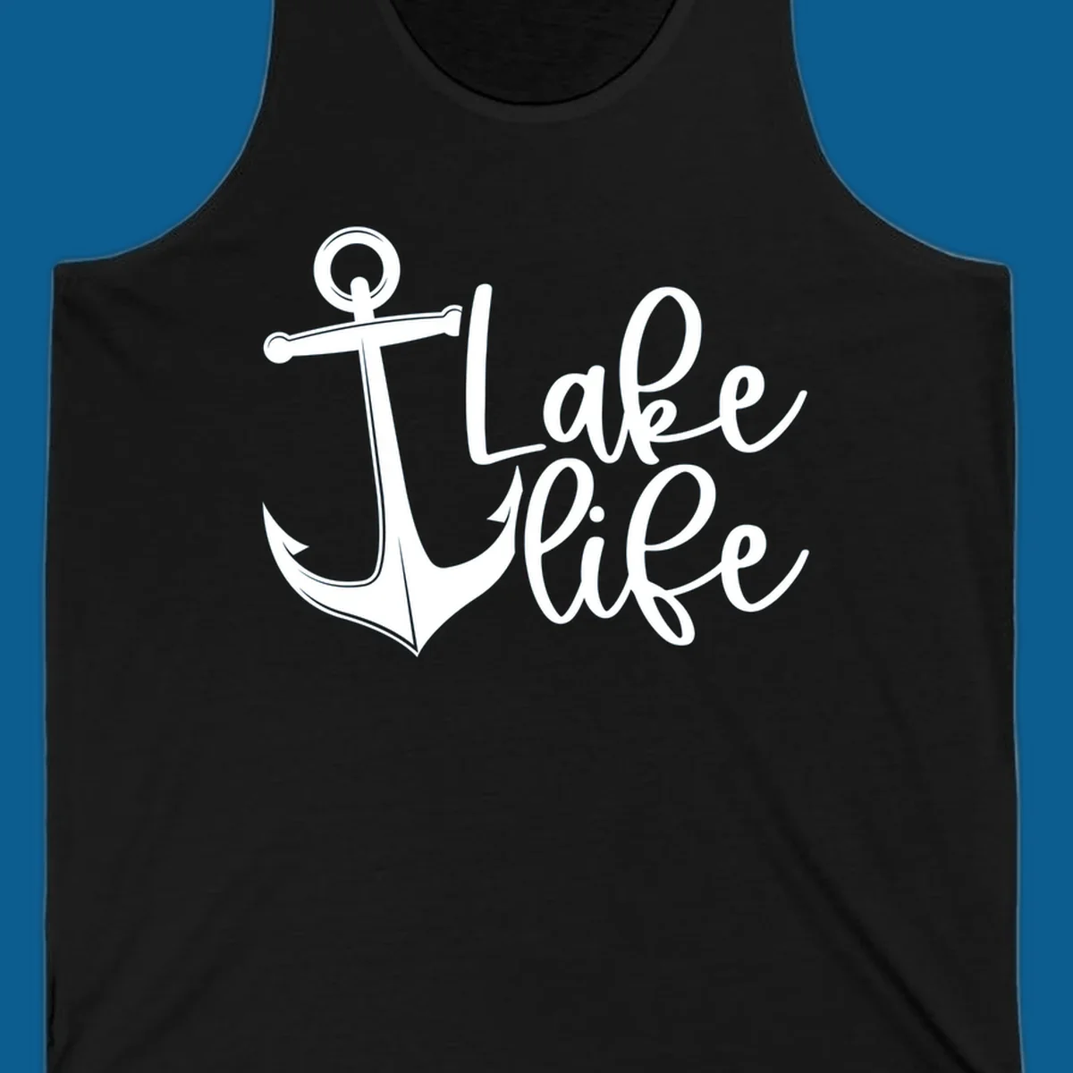 Lake Life text with an anchor graphic, representing the lake-life-anchor concept.