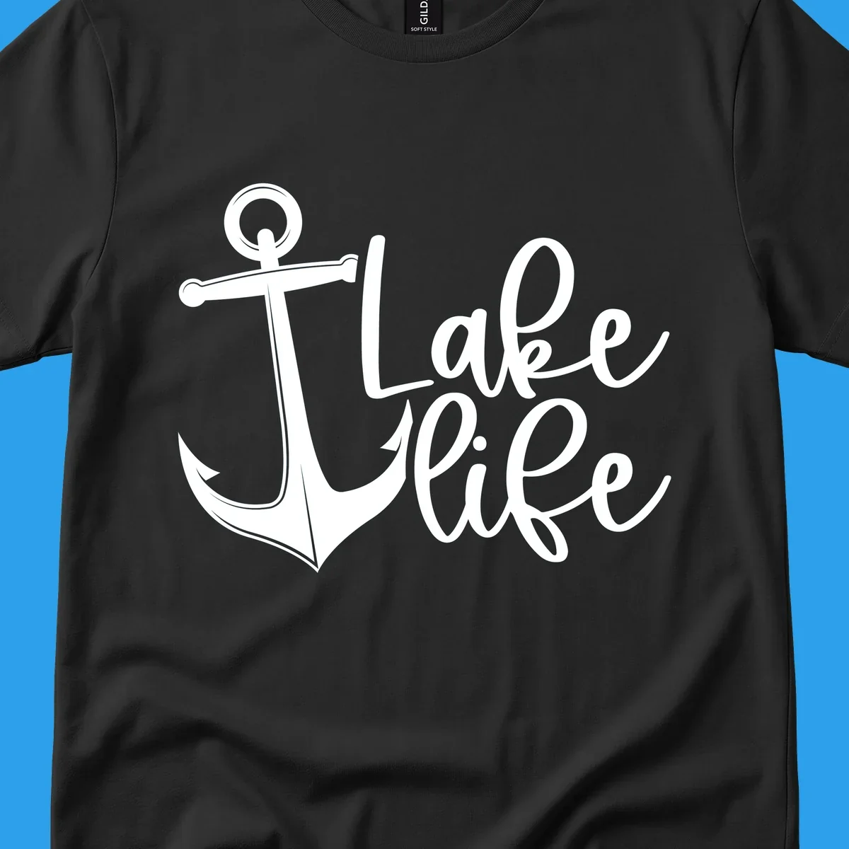 Lake Life text with an anchor graphic, representing the lake-life-anchor concept.