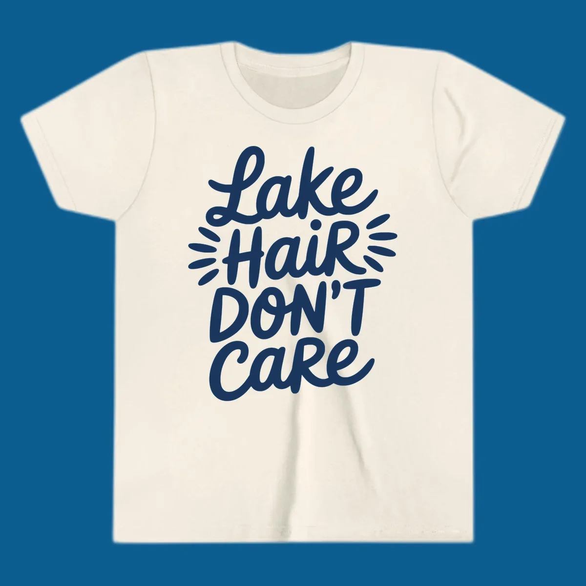 Lake Hair Don't Care typography design
