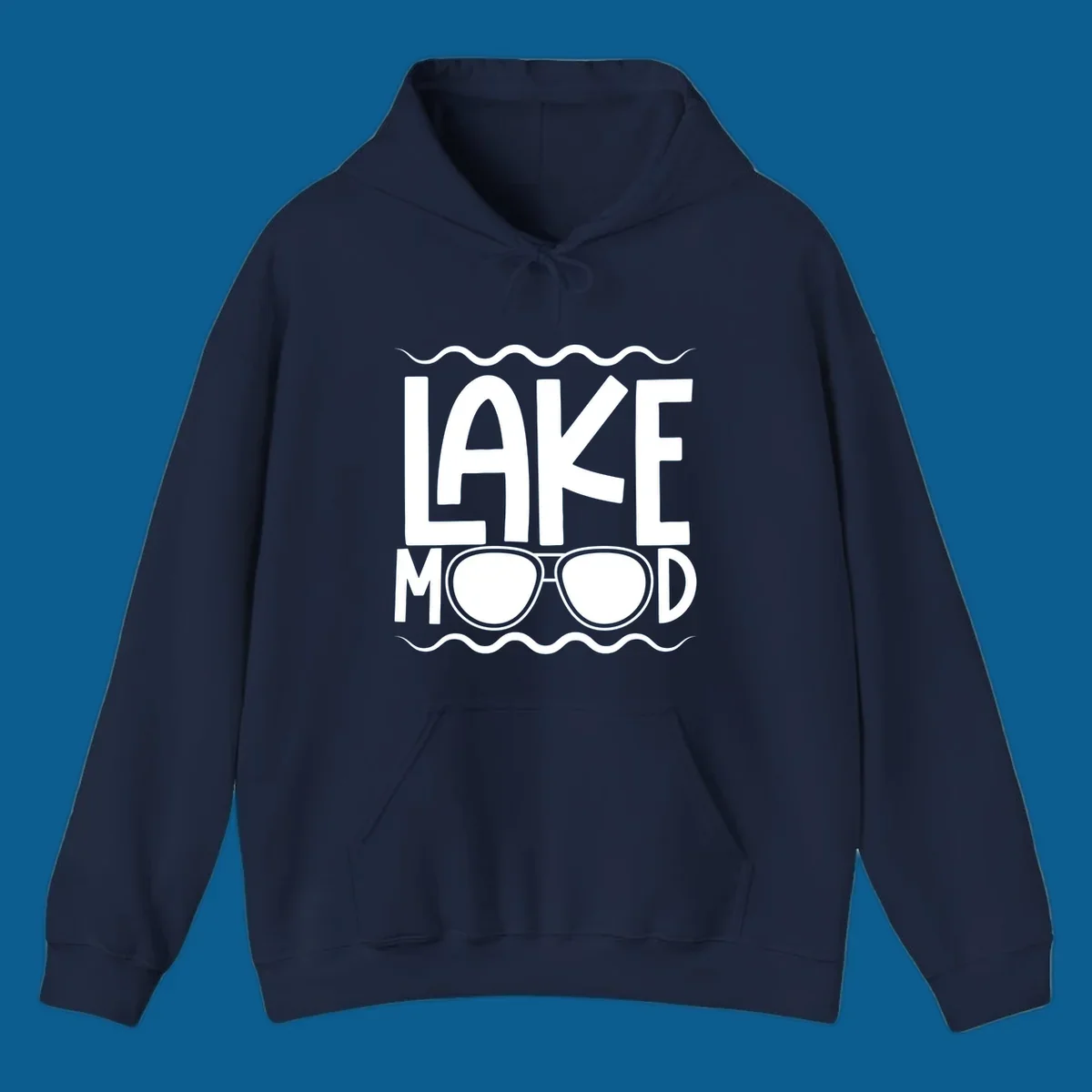 Lake mood sunglasses graphic