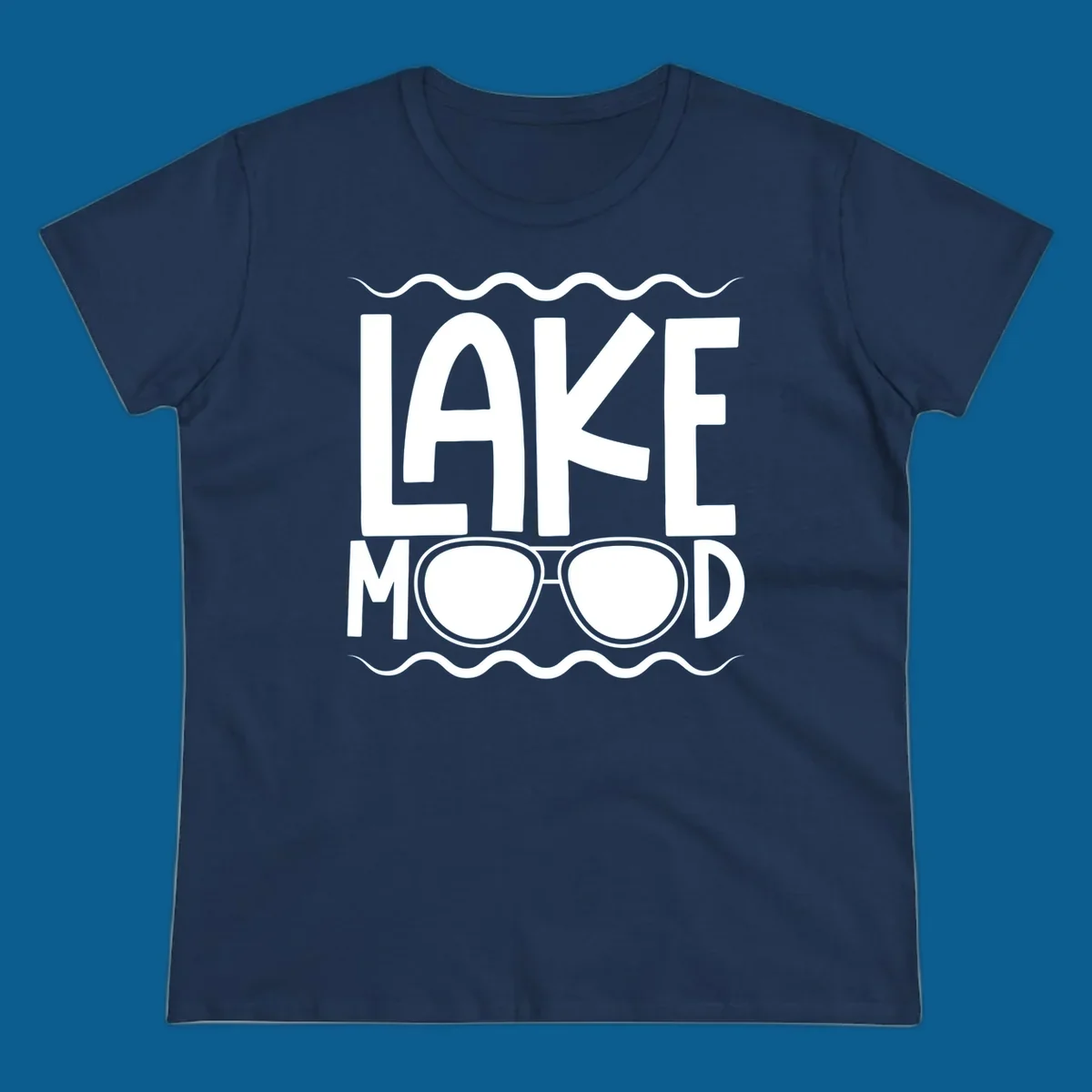 Lake mood sunglasses graphic