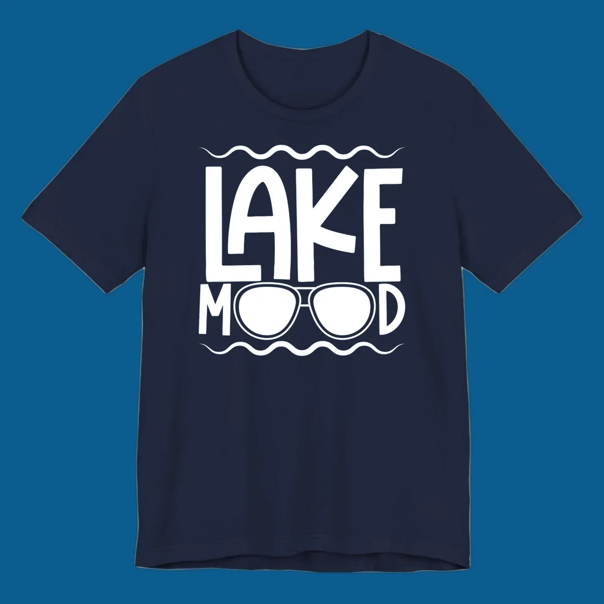 Lake mood sunglasses graphic