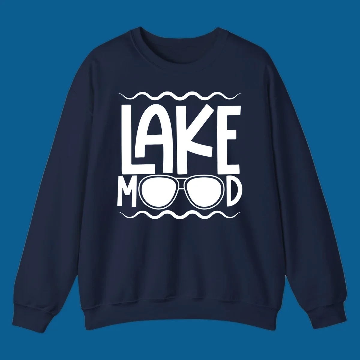 Lake mood sunglasses graphic