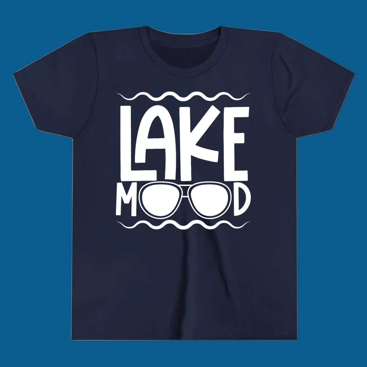 Lake mood sunglasses graphic