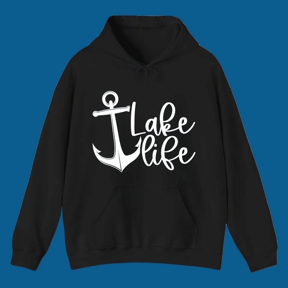 Lake Life text with an anchor graphic, representing the lake-life-anchor concept.