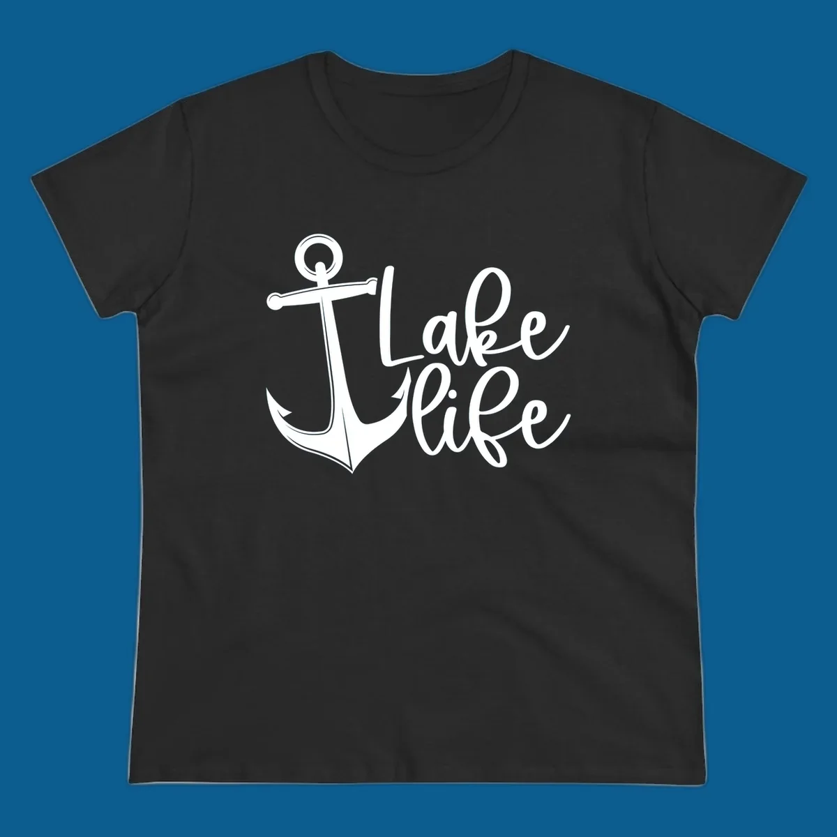 Lake Life text with an anchor graphic, representing the lake-life-anchor concept.