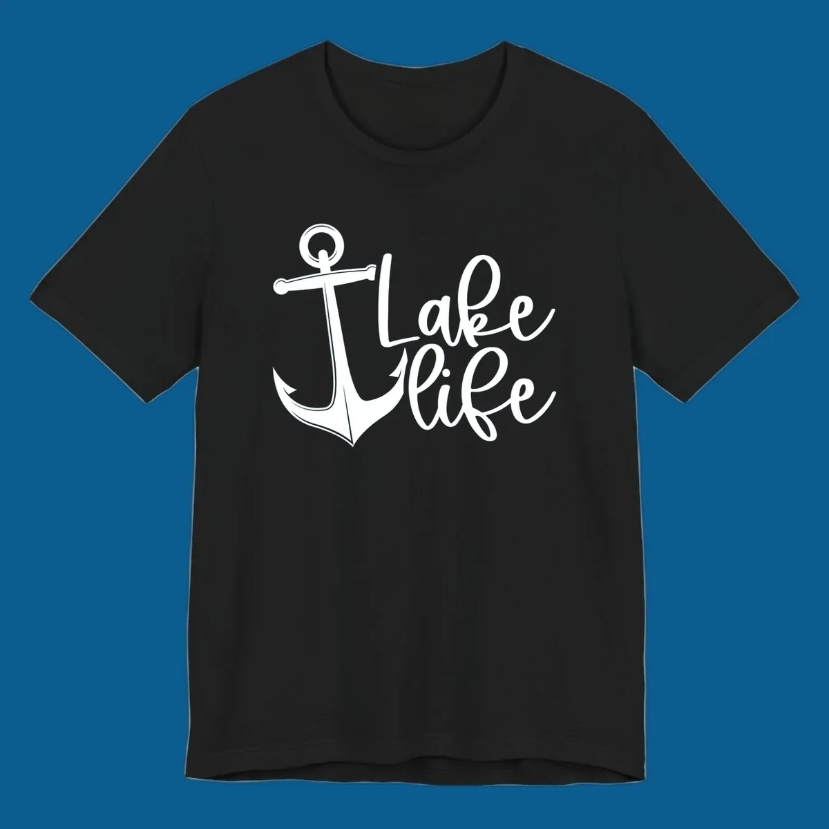Lake Life text with an anchor graphic, representing the lake-life-anchor concept.