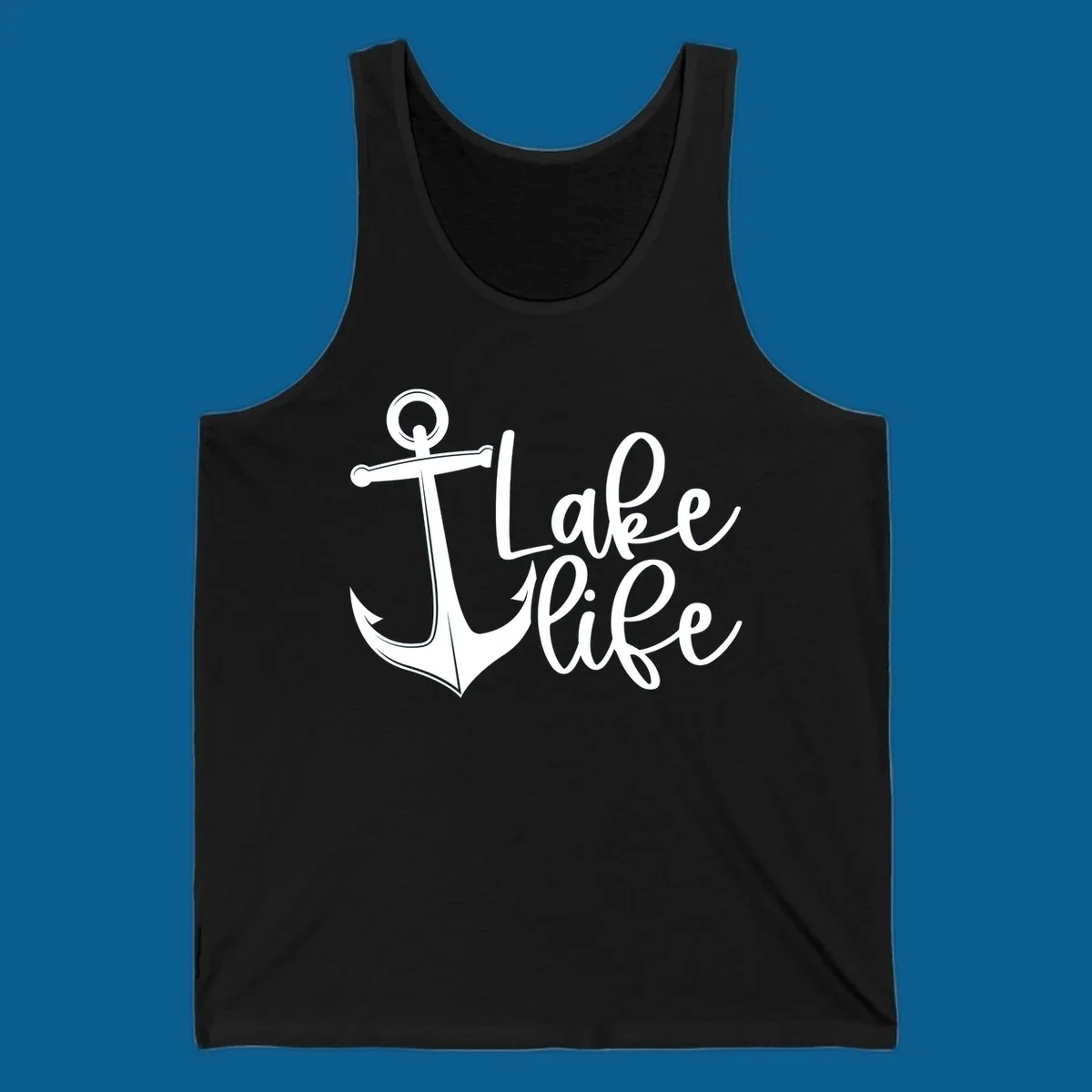Lake Life text with an anchor graphic, representing the lake-life-anchor concept.