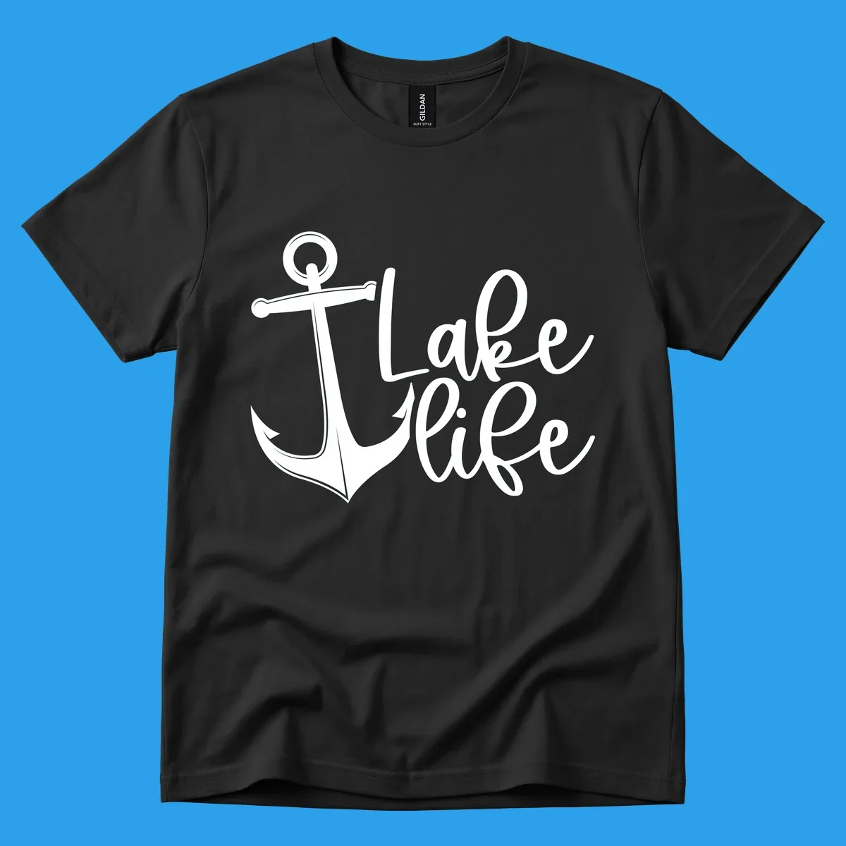 Lake Life text with an anchor graphic, representing the lake-life-anchor concept.