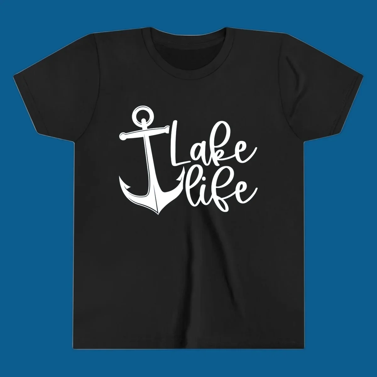 Lake Life text with an anchor graphic, representing the lake-life-anchor concept.