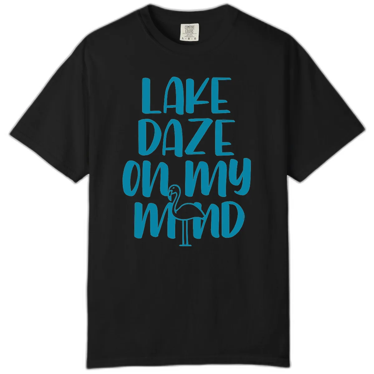 Lake Daze On My Mind Comfort Color in Black