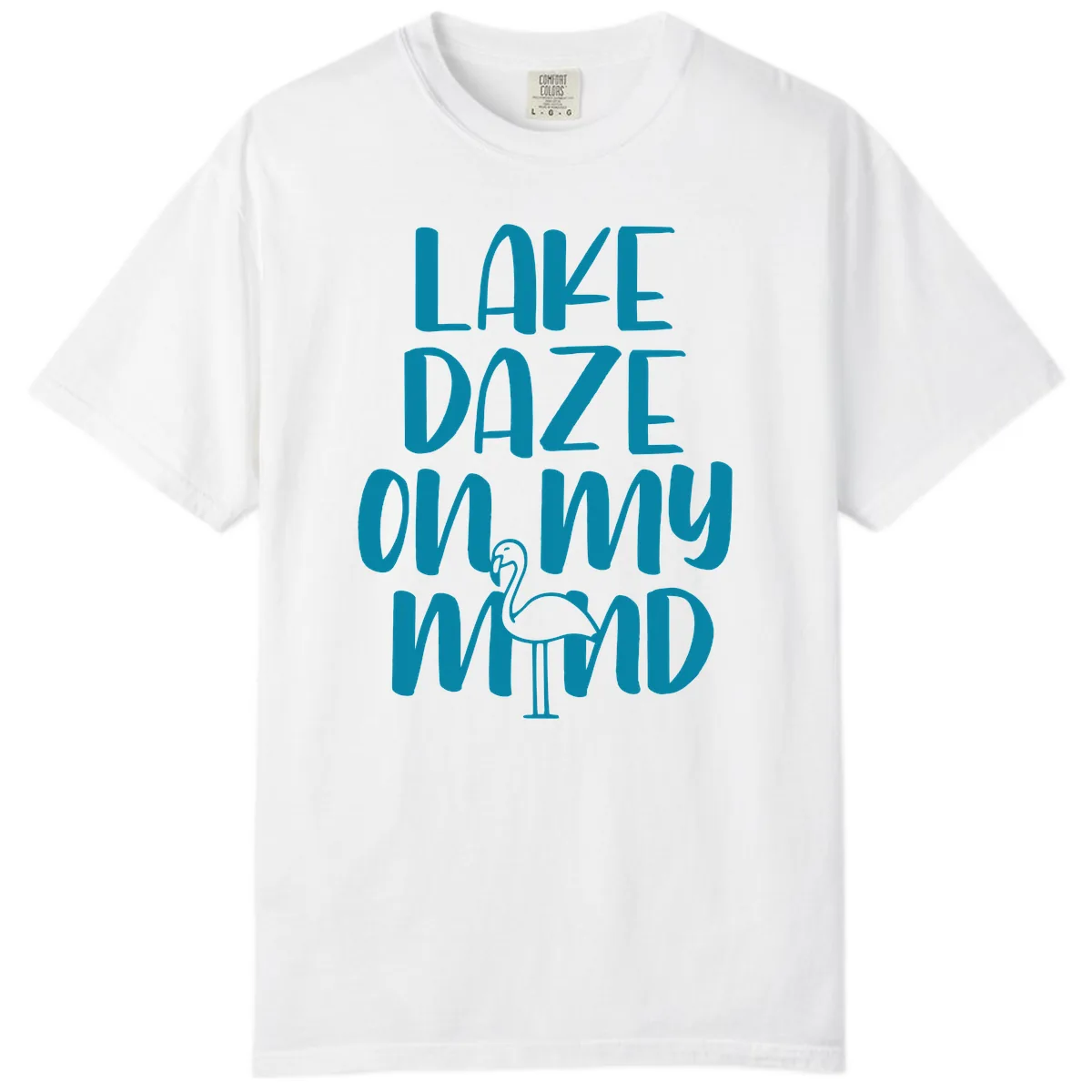 Lake Daze On My Mind Comfort Color in White