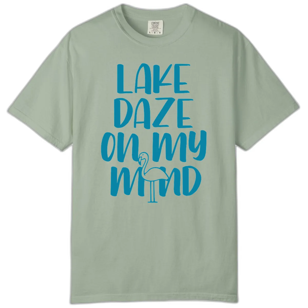 Lake Daze On My Mind Comfort Color in Bay