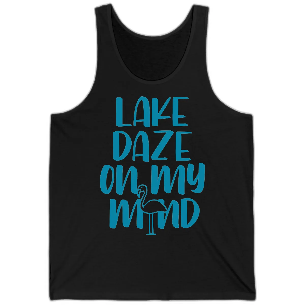 Lake Daze On My Mind Tank in Black
