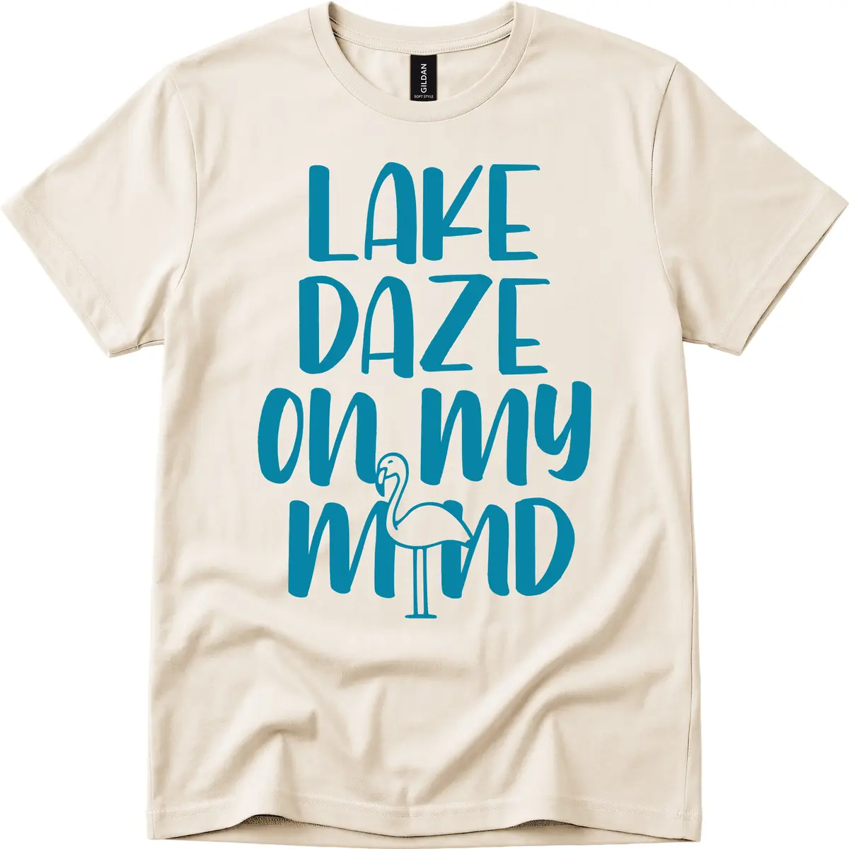 Lake Daze On My Mind T-Shirt in Natural