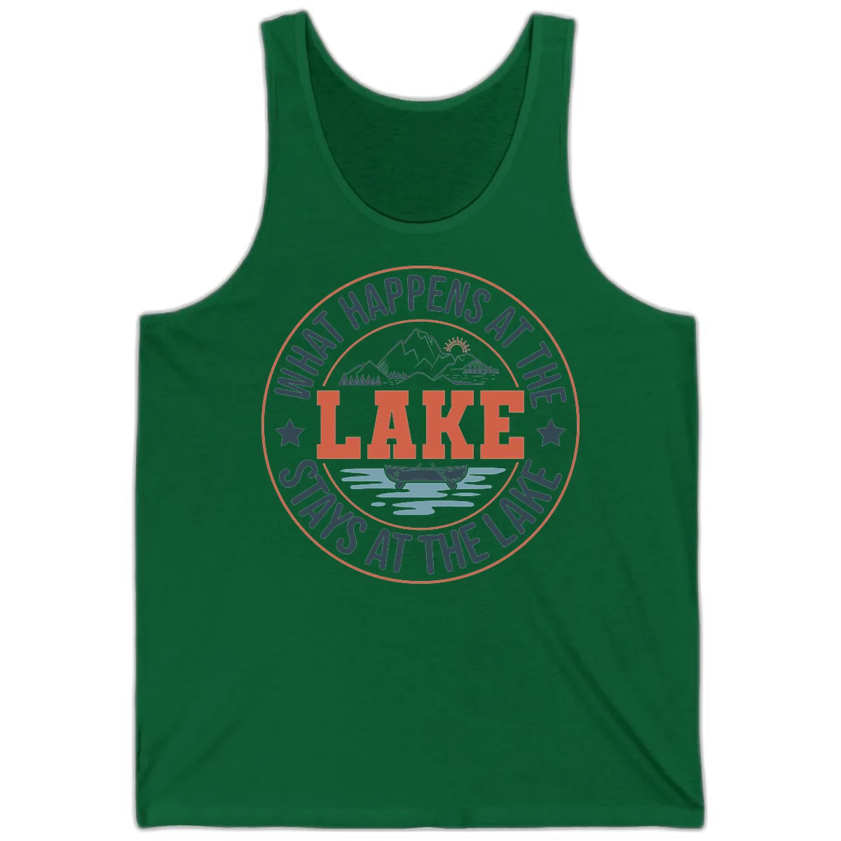What Happens At The Lake Stays At The Lake Tank in Kelly