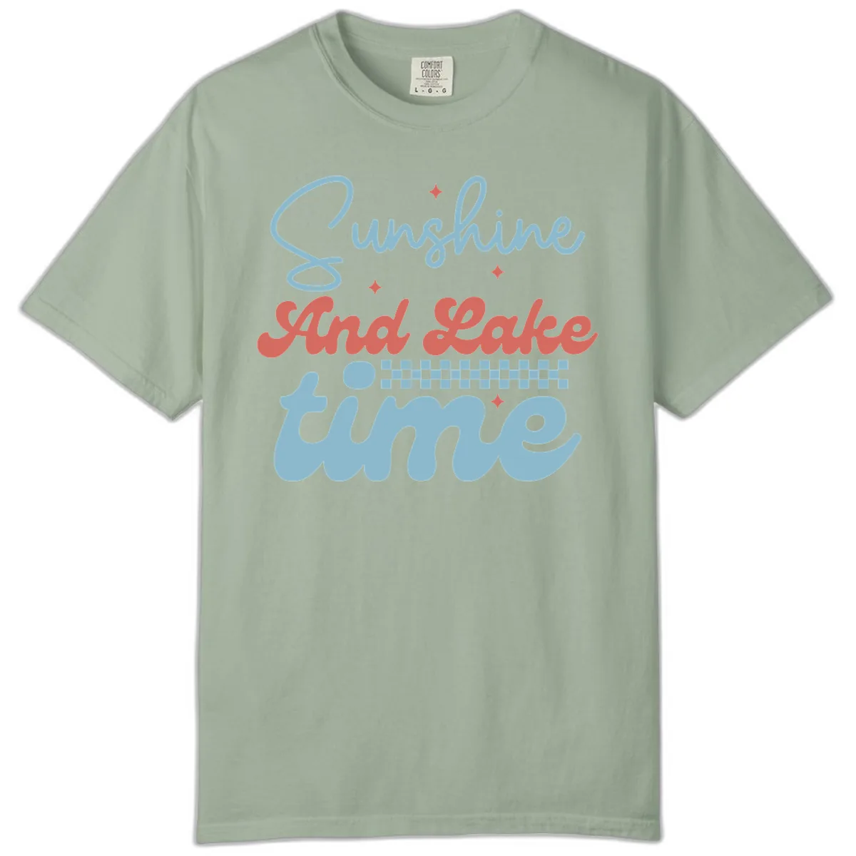 Sunshine And Lake Time Comfort Color in Bay