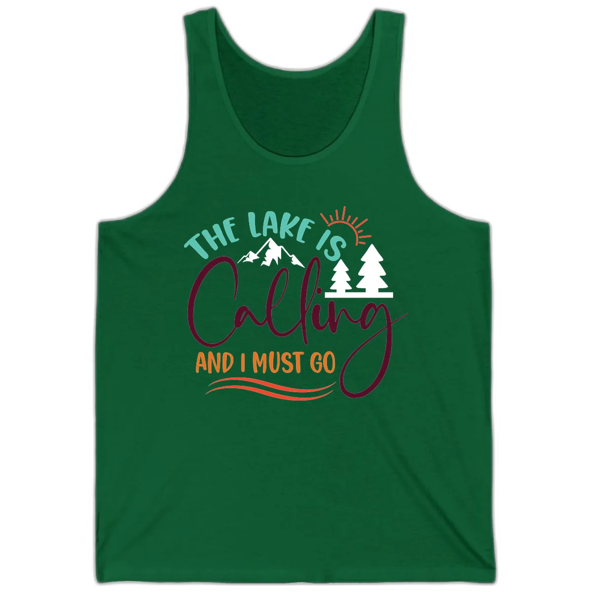 The Lake Is Calling And I Must Go Tank in Kelly