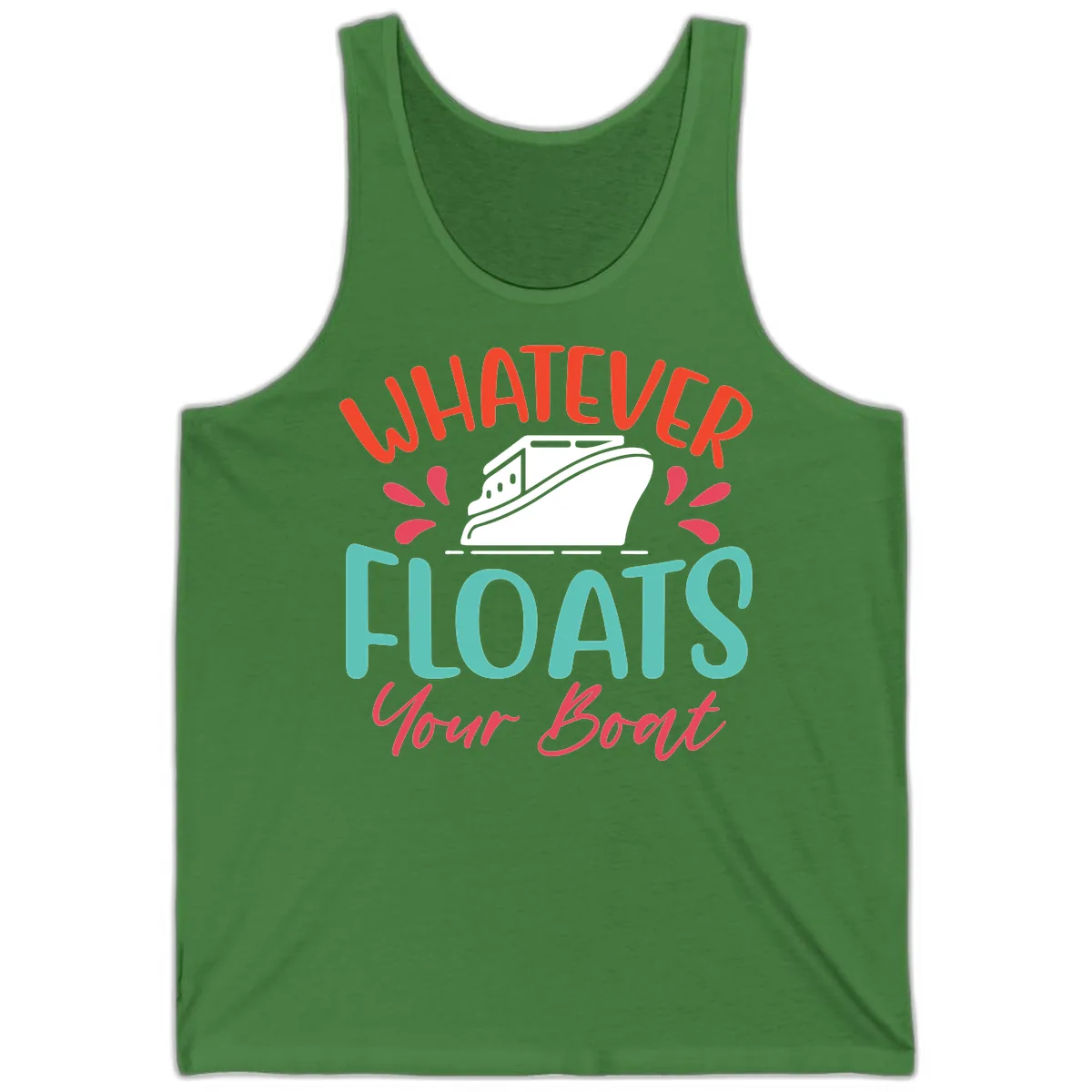 Whatever Floats Your Boat Design Tank in Leaf