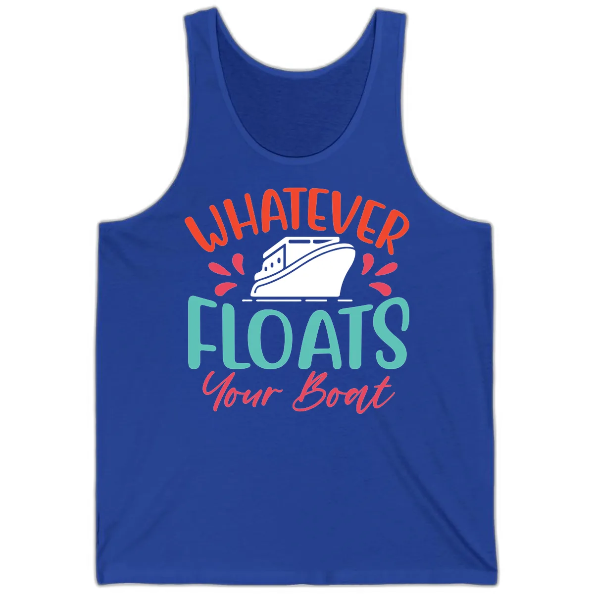 Whatever Floats Your Boat Design Tank in True Royal