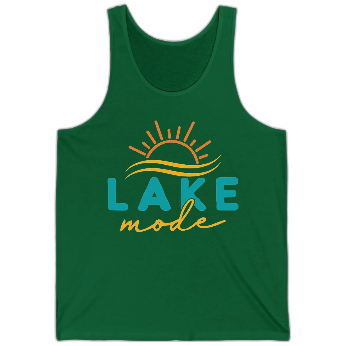 Lake Mode Sun and Waves Tank in Kelly
