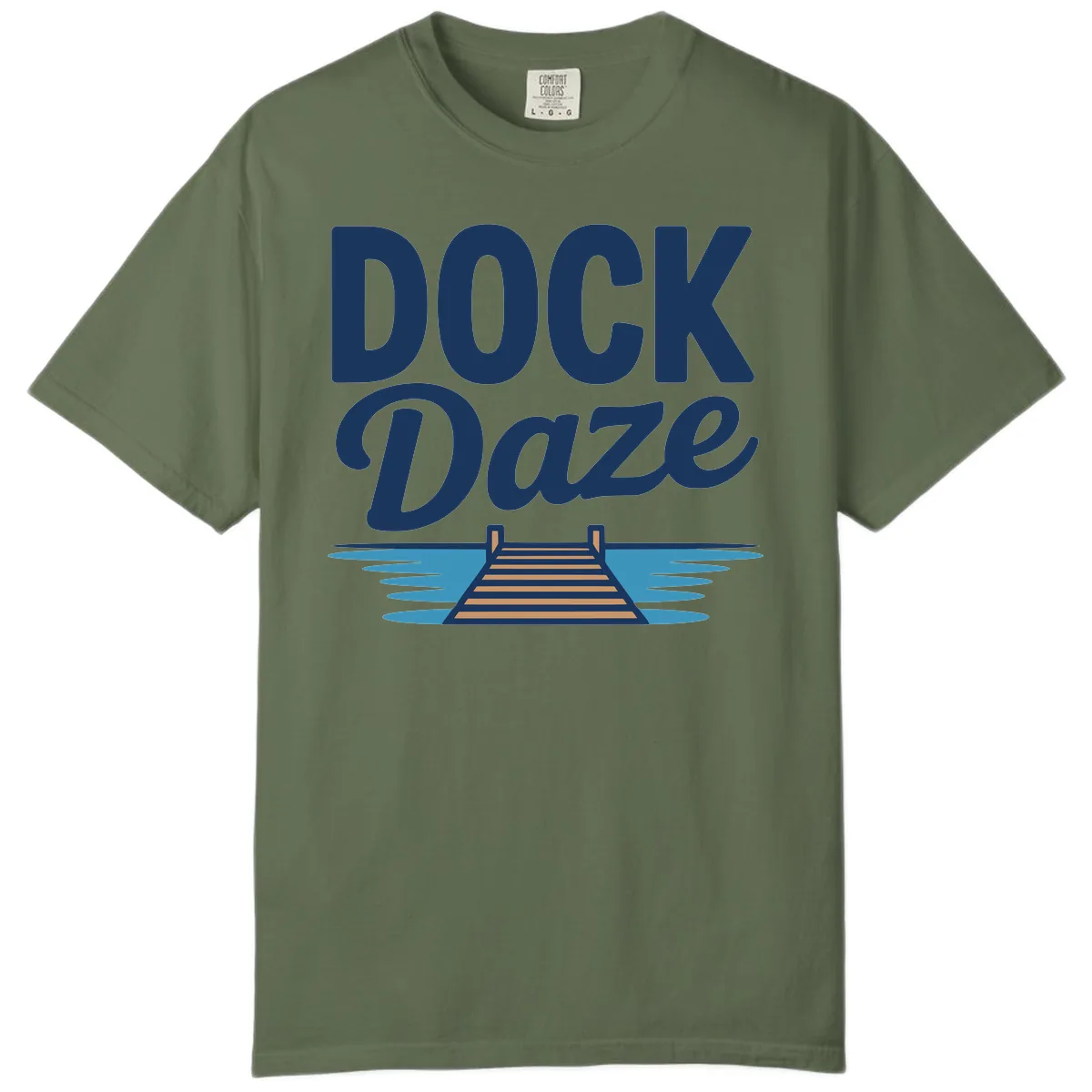 Dock Daze Lakeside Fun Comfort Color in Sage