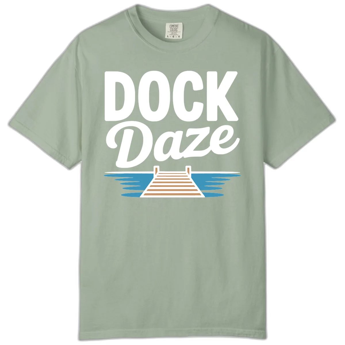 Dock Daze Lakeside Fun Comfort Color in Bay